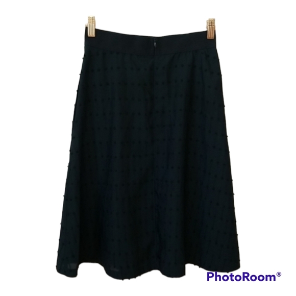 Ann Taylor petite navy blue skirt, size 00P - Picture 8 of 12